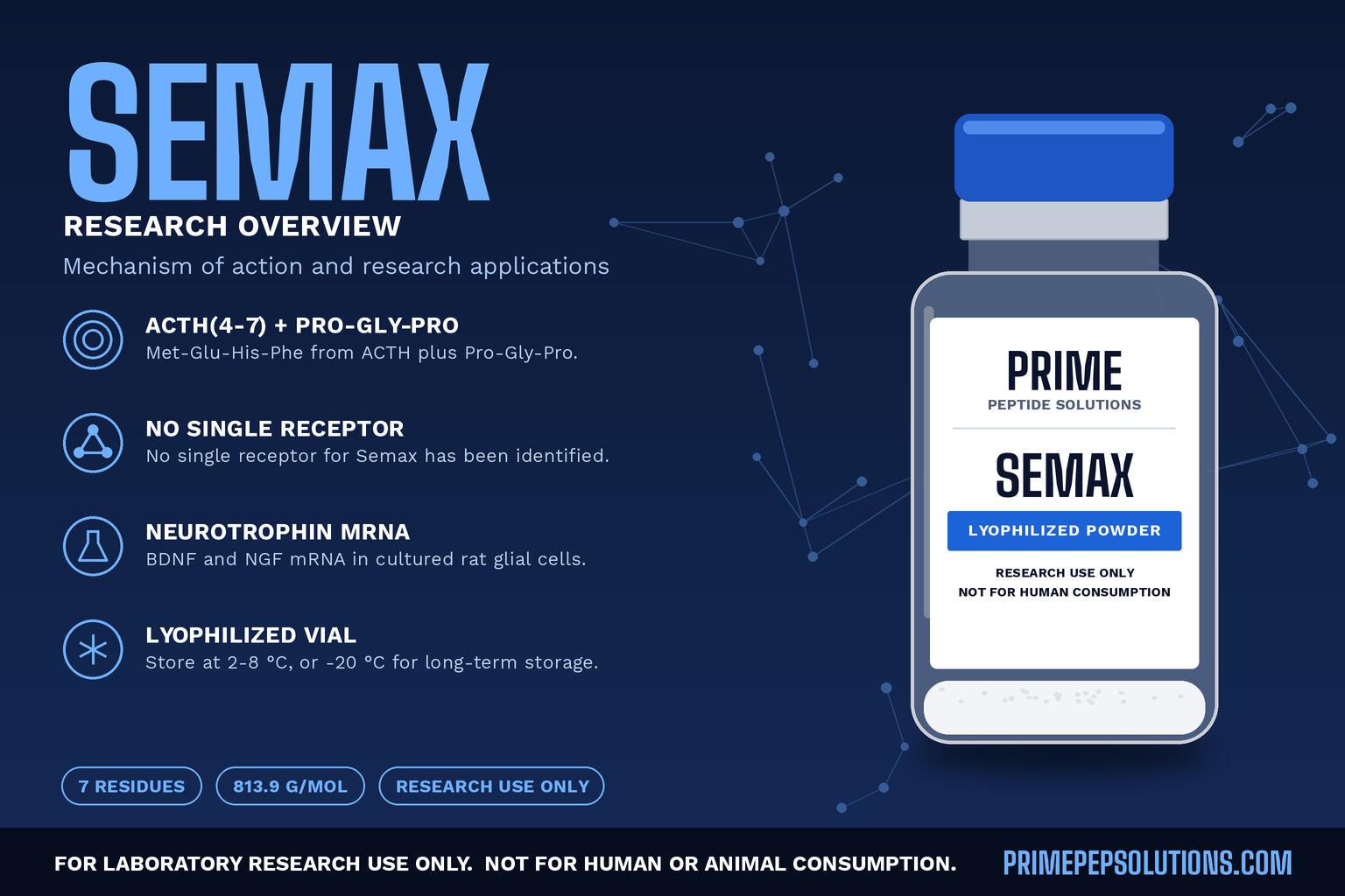 Semax: Mechanism of Action and Research Applications