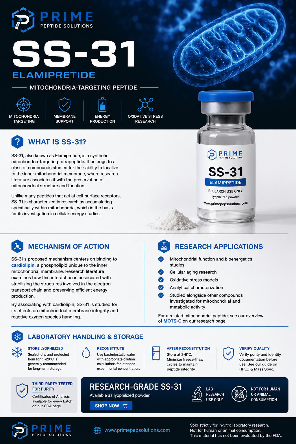 ss-31 elamipretide or mots-c or dihexa neuroprotection anesthesia or surgery (Elamipretide): Mechanism & Research Overview Epithalon (Epitalon) - Simon's pH care Size:6 x 10mg/10mg/50mg