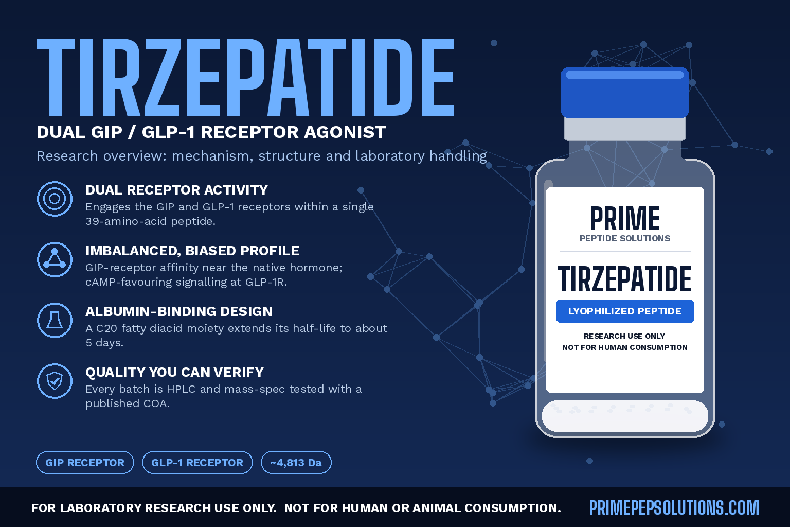 Tirzepatide: Mechanism of Action and Research Applications